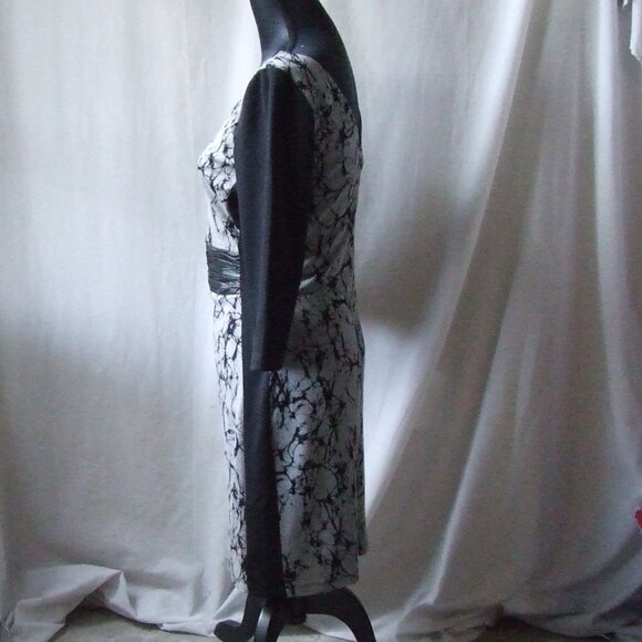 Sooz by Isabel C dress bodycon grey black stretchy European 40 size medium new - Picture 4 of 16
